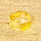 Egyptian Personalized Customized 18k Solid Gold Cartouche Ring Express Shipping World Wide