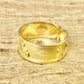 Egyptian Personalized Customized 18k Solid Gold Cartouche Ring Express Shipping World Wide