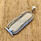 PUT YOUR NAME On Egyptian Thick Wide Lotus Personalized Sterling Silver Cartouche Pendant With Royal Frame On