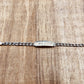 Egyptian Personalized Solid Silver Cartouche Bracelet , WORLD WIDE Express Shipping.