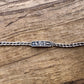Egyptian Personalized Solid Silver Cartouche Bracelet , WORLD WIDE Express Shipping.