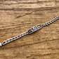 Egyptian Personalized Solid Silver Cartouche Bracelet , WORLD WIDE Express Shipping.