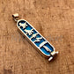 Egyptian Multi Background Skins Open Work Personalized Sterling Silver Cartouche , WORLD WIDE Express Shipping