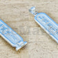 Egypt Custom Silver Double Sided Cartouche Pendant (Get a name on each side )Customize Your Own Cartouche - Double-Faced cartouche