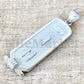 Egyptian Personalized Thick Ankh Sterling Silver Nameplate Cartouche Pendant , WORLD WIDE Express Shipping,