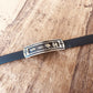 Egyptian Personalized Solid Silver Cartouche In Leather Bracelet ,  WORLD WIDE Express Shipping