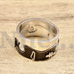 Egyptian Personalized Sterling Silver Name 2Cartouche Ring Band Express Shipping World Wide