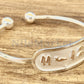 Egyptian Wide Customized Handmade personalize cartouche Sterling Silver Cartouche Bracelet Cartouche personalize  cartouche égyptienne or