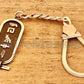 Egyptian Personalized Nameplate Solid Silver Cartouche Key Chain keyring , WORLD WIDE Express Shipping,