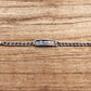 Egyptian Personalized Solid Silver Cartouche Bracelet , WORLD WIDE Express Shipping.
