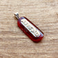 Amazing Egyptian Customized Name Personalized Nameplate White And Red Sterling Silver Cartouche Pendant ,WORLD WIDE Express Shipping