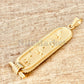 Egyptian Framed Sterling Silver Personalized Name Necklace Cartouche Pendant Charm