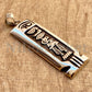 Egyptian Personalized Name Sterling Silver Anubis Cartouche Pendant, WORLD WIDE Express Shipping