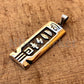 Egyptian Personalized Name Sterling Silver Cartouche Pendant necklace With Isis On The Back
