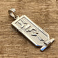 Customized Egyptian Personalized Sterling Silver Ankh Cartouche Pendant