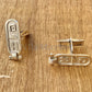 Egyptian Sterling Silver Personalized Nmae English Arabic Or Hieroglyphics Cartouche Wedding Day Custom Cufflinks Cuff Links