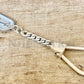Egyptian Personalized Solid Silver Cartouche Key Chain  keyring , WORLD WIDE Express Shipping,