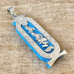 Egyptian Personalized Sterling Silver Cartouche Pendant necklace With Lotus On cartouche name -custom cartouche  - hieroglyph personalize
