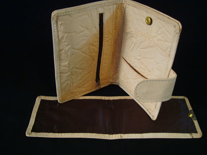 Egyptian Hand Made Genuine Leather Eye of Horus Women's Wallet Purse
