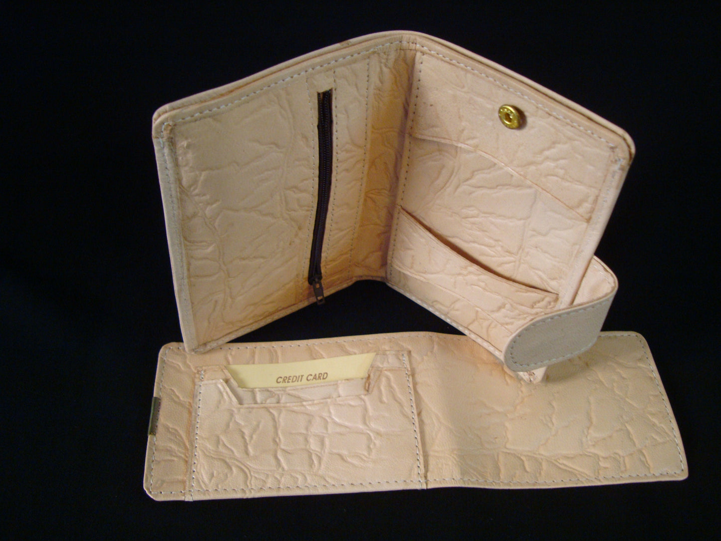 Egyptian Hand Made Genuine Leather Eye of Horus Women's Wallet Purse