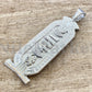 WORLD WIDE Express Shipping,  Egyptian Lotus Personalized Customized Name Sterling Silver Cartouche Pendant Necklace