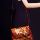 Big Egyptian Hand Made Genuine Leather Ramses II, Isis, Horus &Thoth Bag Purse