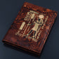 Large Egyptian Hand Made  Genuine Leather Phonebook Organizer Of Horus