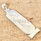 Get your name on Cartouche Egyptian Personalized Customized Ramses II & Winged Scarab Sterling Silver Customized Cartouche Charm Pendant