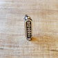 Egypt 3 sided cartouche Personalized Sterling Silver Charm PUT YOUR 3 NAMES in hieroglyphic English or Arabic on 3 Faces Custom Cartouche