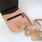 Egyptian Genuine Camel Leather Tutankhmun Cell Side Carry Case & Key Chain Set