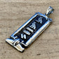 Wide Egyptian Framed Thick Name Personalized Sterling Silver Cartouche , WORLD WIDE Express Shipping