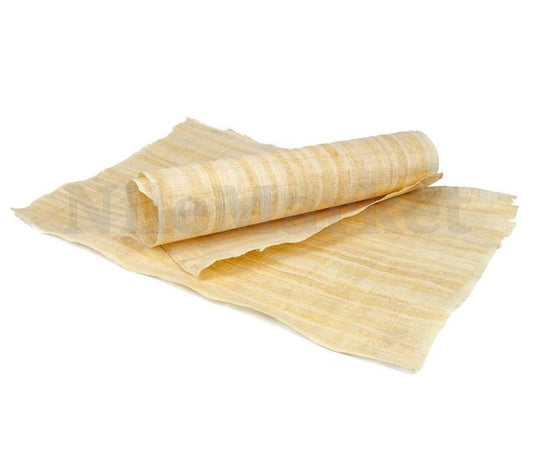 X Large Blank (39 x 26 in)  Papyrus Paper Egyptian Handmade- Blank Egyptian Papyrus Crafted in Egypt. Drawing Paper- Ancient Egypt