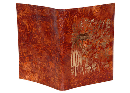 Egyptian Hand Made Genuine Leather Book Cover Unique Book Protector