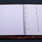 Large Egyptian Hand Made  Genuine Leather Phonebook Organizer Of Horus
