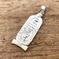 Egyptian Personalized Isis And Nefertiti Sterling Silver Nameplate Cartouche Pendant Necklace Charm WORLD WIDE Express Shipping