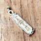 Egyptian Personalized Nameplate Ankh Sterling Silver Cartouche Charm , WORLD WIDE Express Shipping