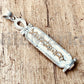 Egyptian Personalized Nameplate Ankh Sterling Silver Cartouche Charm , WORLD WIDE Express Shipping