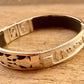 Egyptian Customized Sterling Silver Lotus Cartouche Cuff Bracelet Winged Scarab Lotus