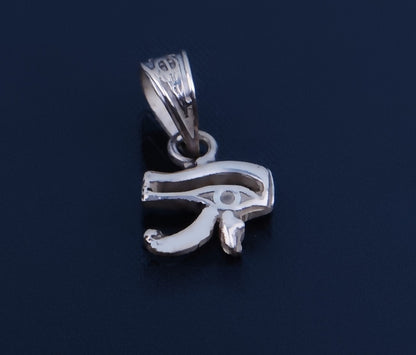 Lovely Egyptian Sterling silver Eye Of Horus Pendant Charm