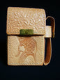 Egypt Hand Made Egyptian Genuine Fine Leather Tut Mask Cigarette Case Tutankhamun cigarette holder Ancient Egyptian