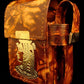 Egypt Hand Made Egyptian Genuine Fine Leather Nekhbet Cigarette Case Nekhbet cigarette holder Ancient Egyptian With Side Lighter Pocket