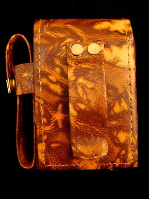 Egypt Hand Made Egyptian Genuine Fine Leather Nekhbet Cigarette Case Nekhbet cigarette holder Ancient Egyptian With Side Lighter Pocket
