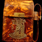 Egypt Hand Made Egyptian Genuine Fine Leather Nekhbet Cigarette Case Nekhbet cigarette holder Ancient Egyptian With Side Lighter Pocket