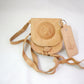 Egyptian Genuine Camel Leather Tutankhmun Cell Side Carry Case & Key Chain Set