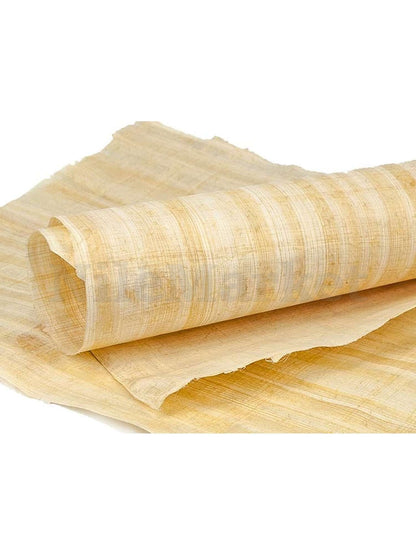 X Large Blank (39 x 26 in)  Papyrus Paper Egyptian Handmade- Blank Egyptian Papyrus Crafted in Egypt. Drawing Paper- Ancient Egypt