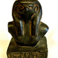 Superb Ancient Egyptian Horus Falcon On Hieroglyphic Base Commemorative Statue