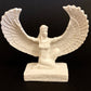 Gorgeous Commemorative Alabaster Ancient Egyptian Goddess Isis Statue Winged Isis Statue