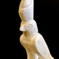 Amazing Ancient Egyptian God Horus Falcon With Ankh Statue On Hieroglyphic Base SALE