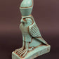 Huge Gorgeous Commemorative  Egyptian God Horus as Flacon Wearing Crown Statue