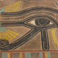 Unique Lrg Egyptian Eye of Horus with Cobra & Horus Wall Relief Egyptian Wall Relic Relief Eye Of RA Symbol of protection Handmade In Egypt